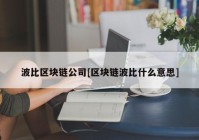 波比区块链公司[区块链波比什么意思]